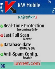 game pic for Kaspersky latest update S60 3rd